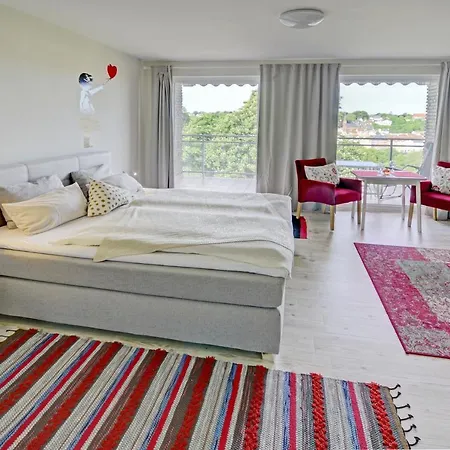 Fewo1846 - Flensview - Komfortables Studioapartment Mit Balkon Und Hafenblick