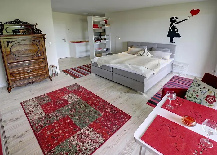 Fewo1846 - Flensview - Komfortables Studioapartment Mit Balkon Und Hafenblick