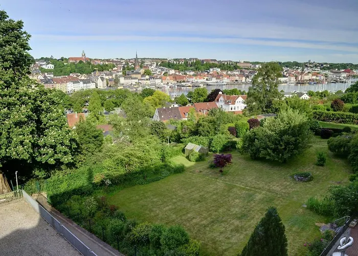 Appartement Fewo1846 - Flensview - Komfortables Studioapartment Mit Balkon Und Hafenblick *